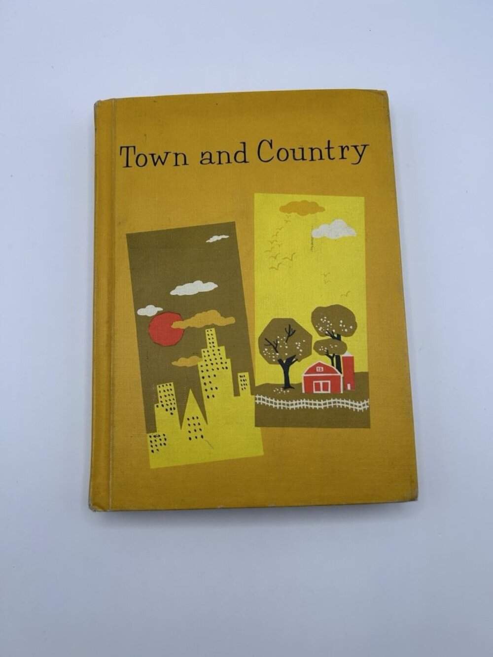 Town and Country  1963 Allyn and Bacon, Inc. Vintage Children’s Book Sheldon